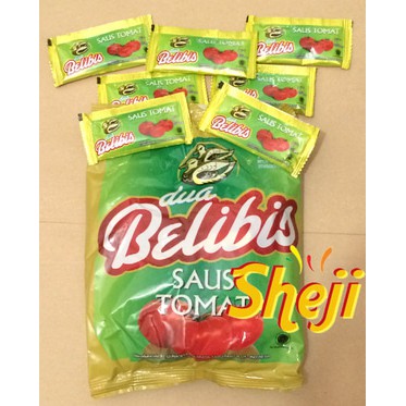 SAUS TOMAT DUA BELIBIS 1 SACHET ISI 24 SACHET