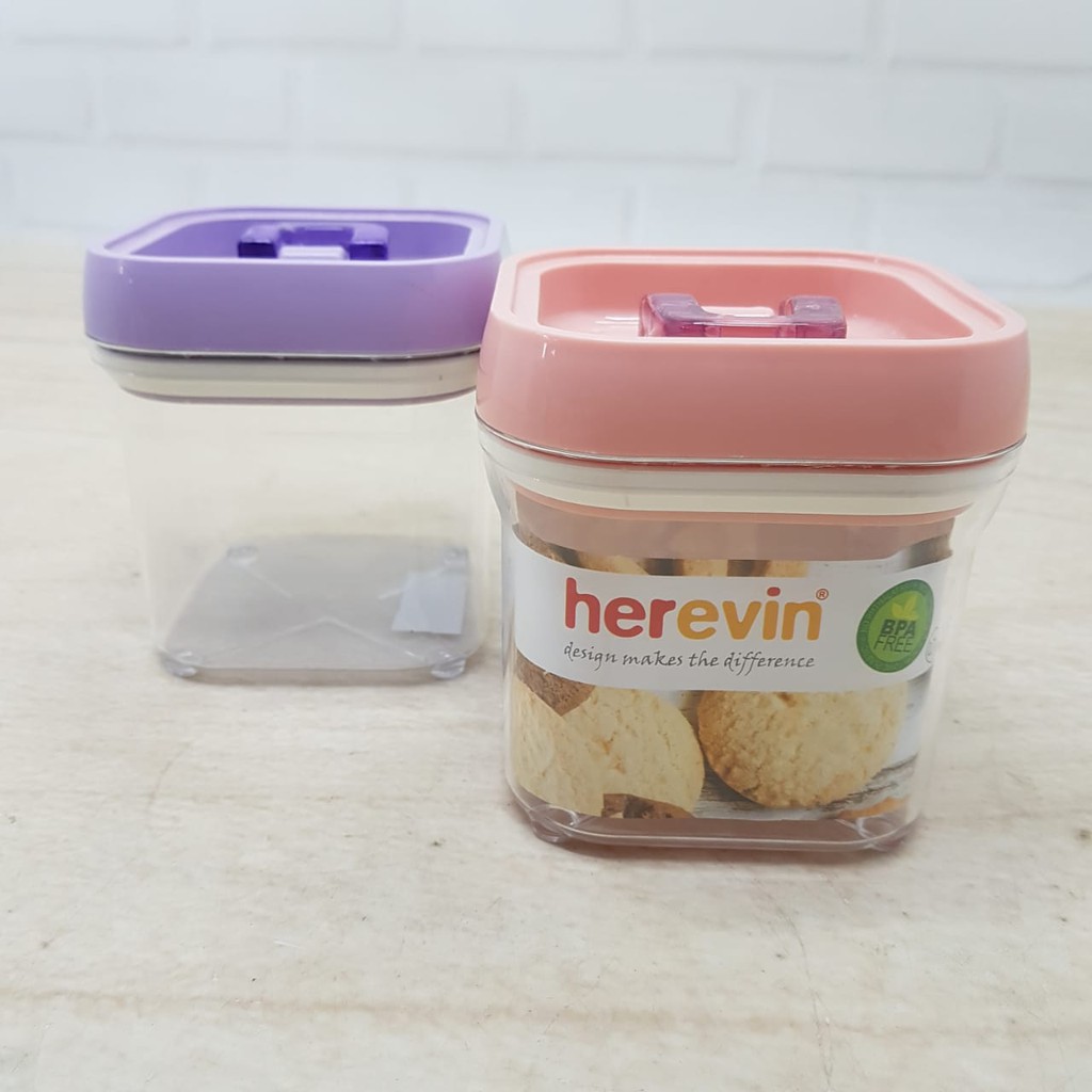 Toples Herevin Tutup Vacuum/ Storage Canister 700ml 161201-500 Herevin