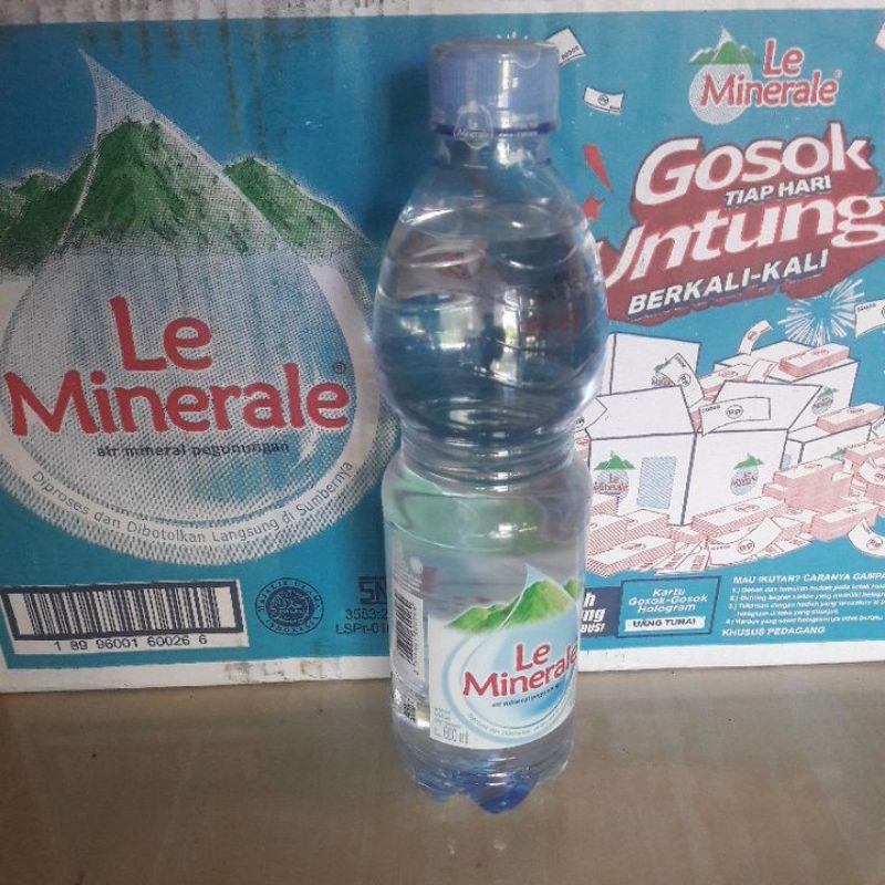 

Le Minerale Air Mineral 600ml