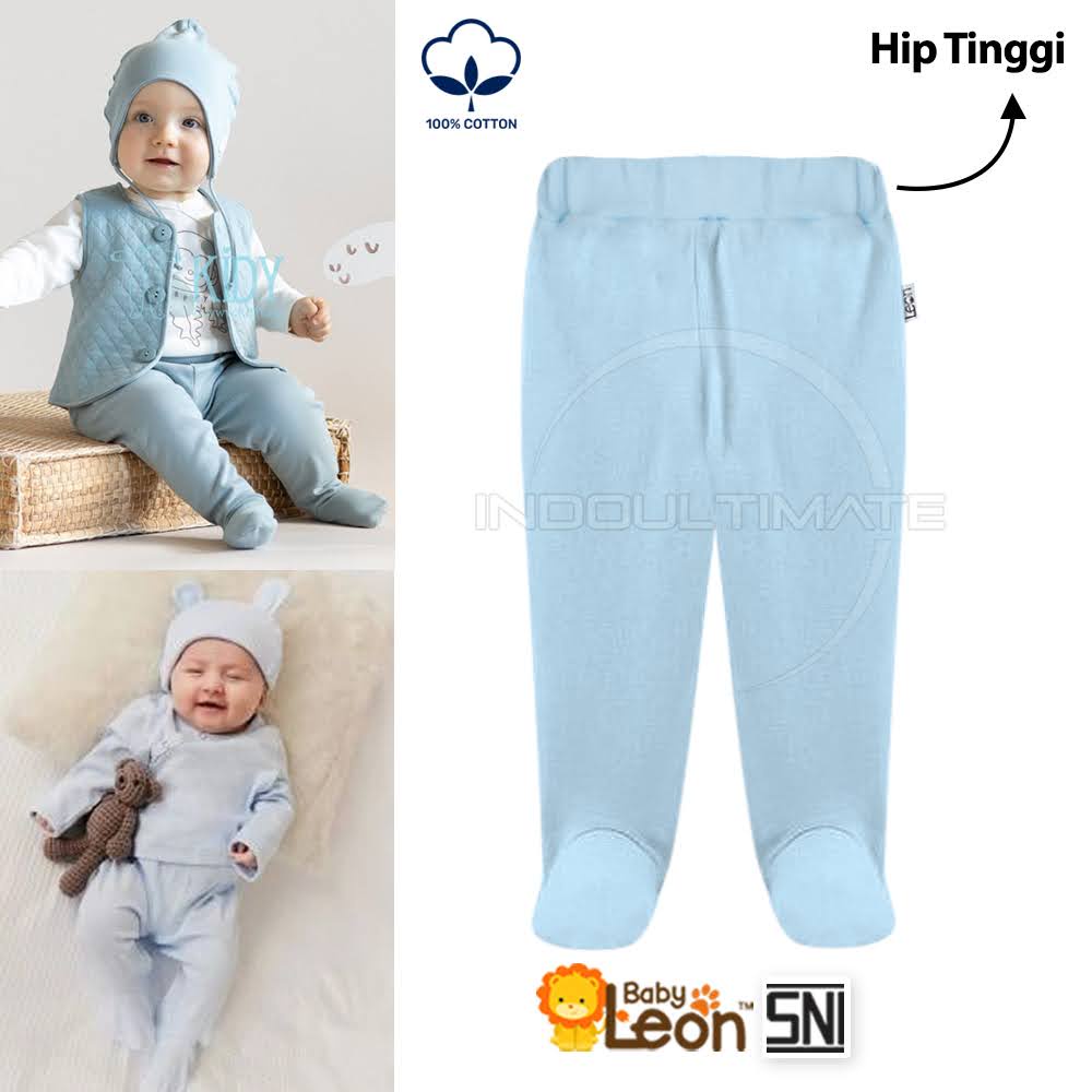 Celana Panjang Bayi Kaki Tutup BABY LEON Cotton SNI Celana Bayi Cotton Kaki Tutup Pakaian Bayi Bawahan Baju Bayi Celana Bayi newborn Celana Legging Bayi Perlengkapan Bayi Baru Lahir GY-P80-NB