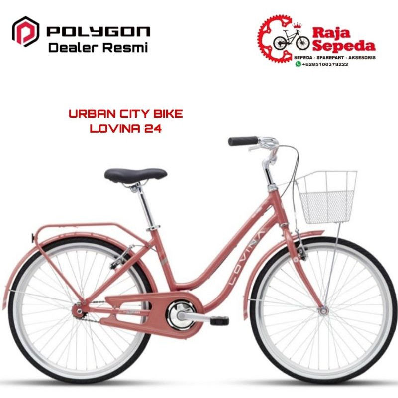 SEPEDA CITY BIKE POLYGON LOVINA 24