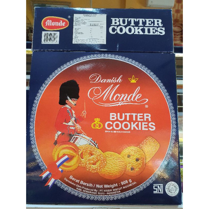 

Danish Monde Butter Cookies 908gr