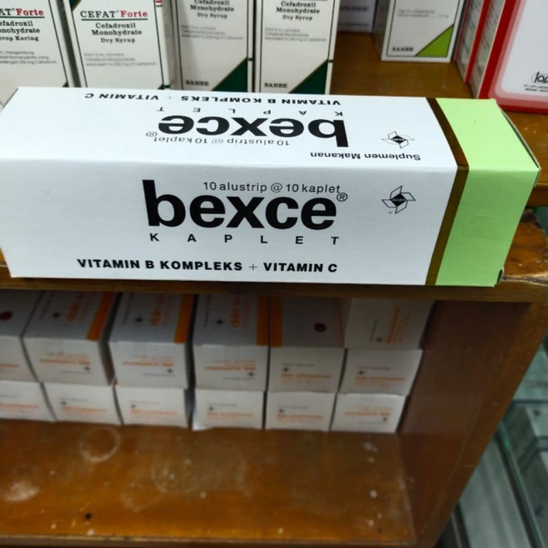 bexce vitamin B komplek dan vitamin c
