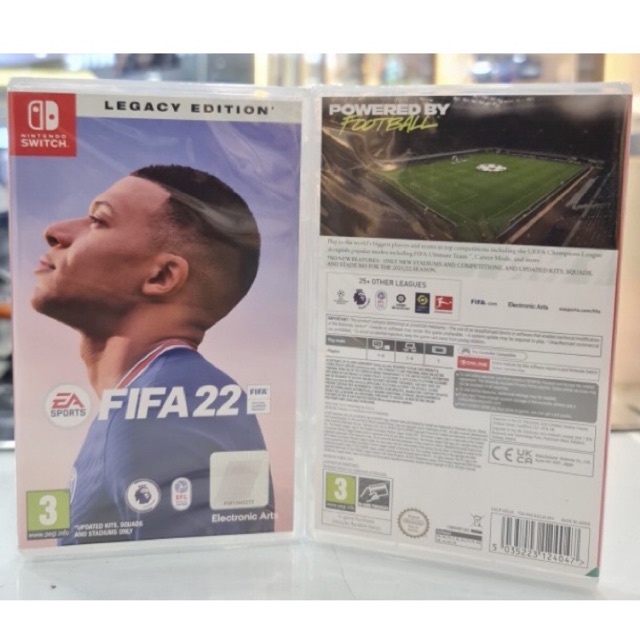 Fifa2022 Legacy Edition Nintendo Switch Cartridge + Box Fisik Game Nitendo Tendo Catridge Fifa22 nin