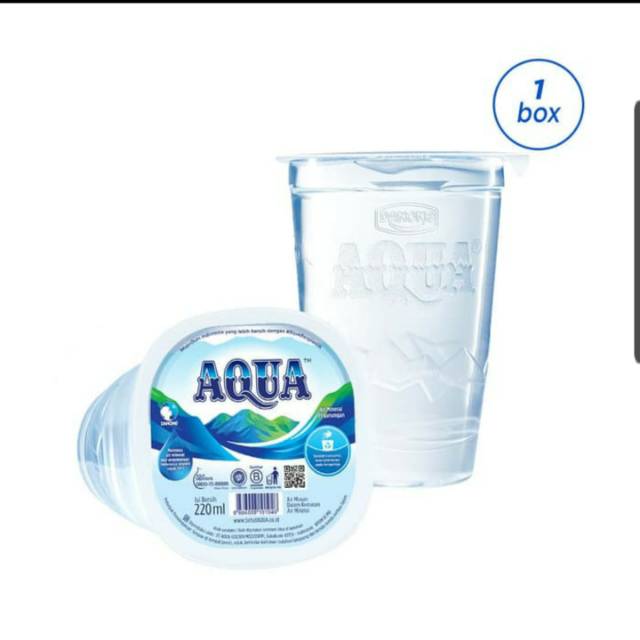 

Aqua Air Mineral Gelas/Cup per 1 Karton