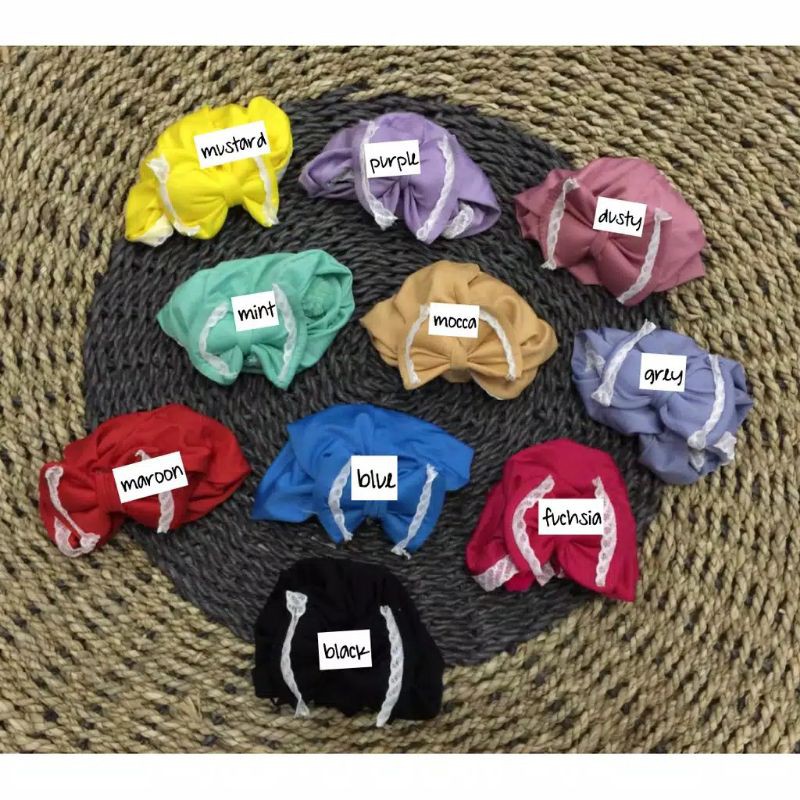 Turban Anting Renda 0-4th