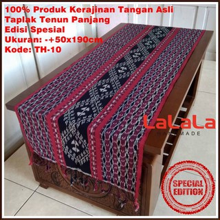 Taplak Meja  Panjang  Tenun Ikat Etnik Terbaru Table Cover 