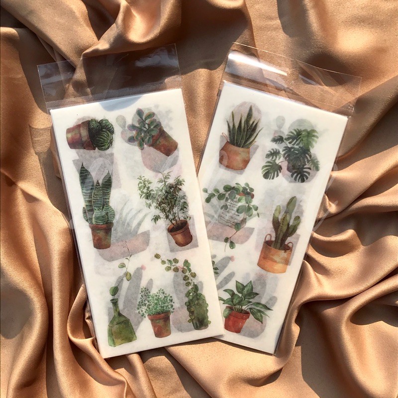 

paper stickers (plant)