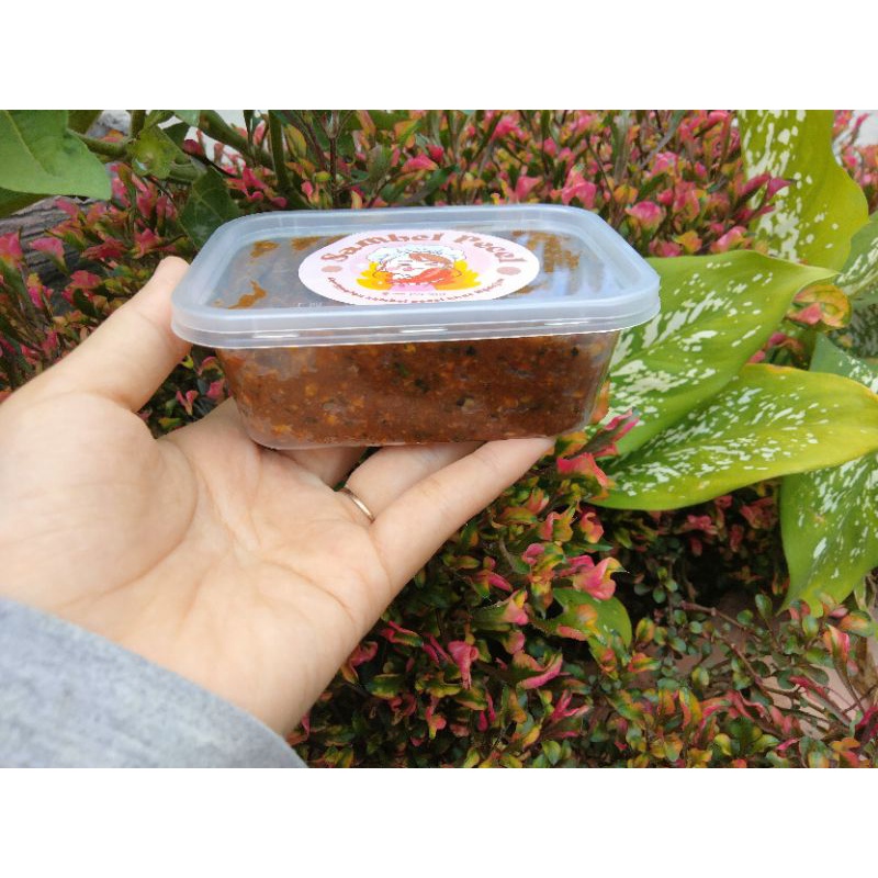 

SAMBEL PECEL | SAMBEL PECEL KHAS NGANJUK | SAMBEL KACANG | 250 Gram | Sambel Pecel Mamapia