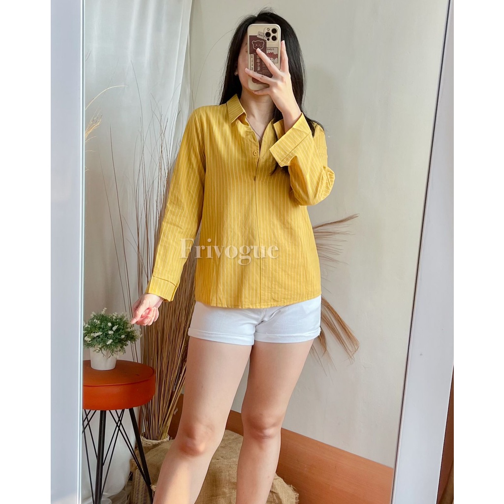 (IMPORT) Casual Office Shirt | TOP