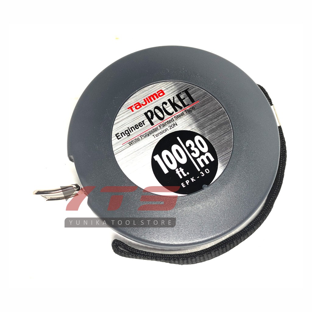 TAJIMA ENGINEER POCKET ROLL METER 30 M / METERAN POKET 30 METER (30M)