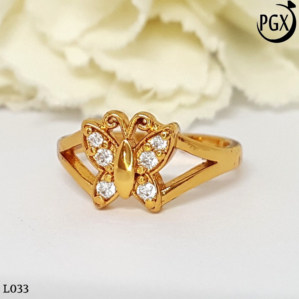 PGX Cincin Anak Xuping Aksesoris Perhiasan Lapis Emas Premium - L033