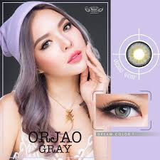 ORJAO GREY ATAU BROWN SOFTLENS BY DREAMCOLOR1 / TIDAK BISA MINUS