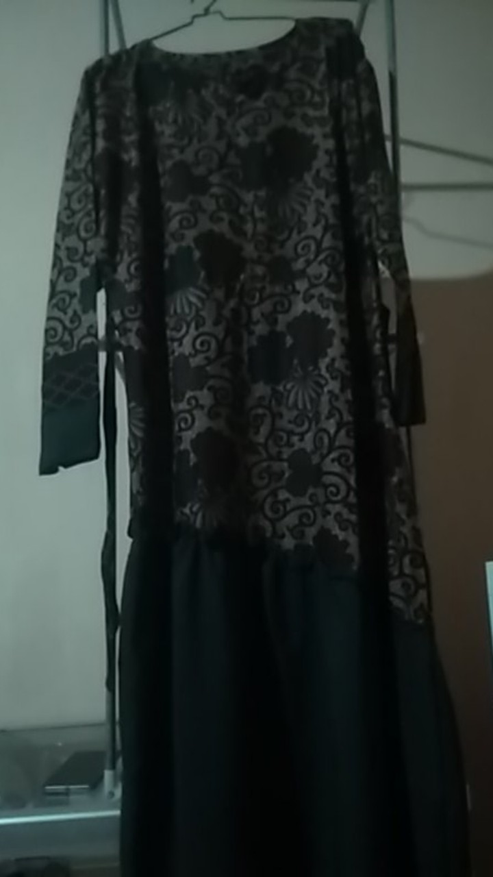 Gamis Batik Manggar,sekar,cantik, Kubis,kupu,padi,daun