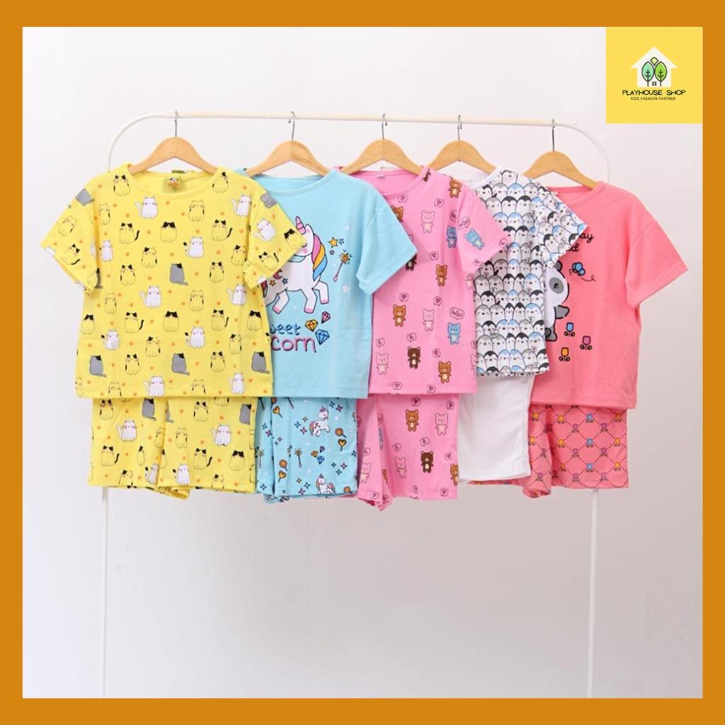 Set Baju Anak Perempuan/Setelan Anak-Anak Perempuan/Set Baju Celana/Setelan Anak Murah