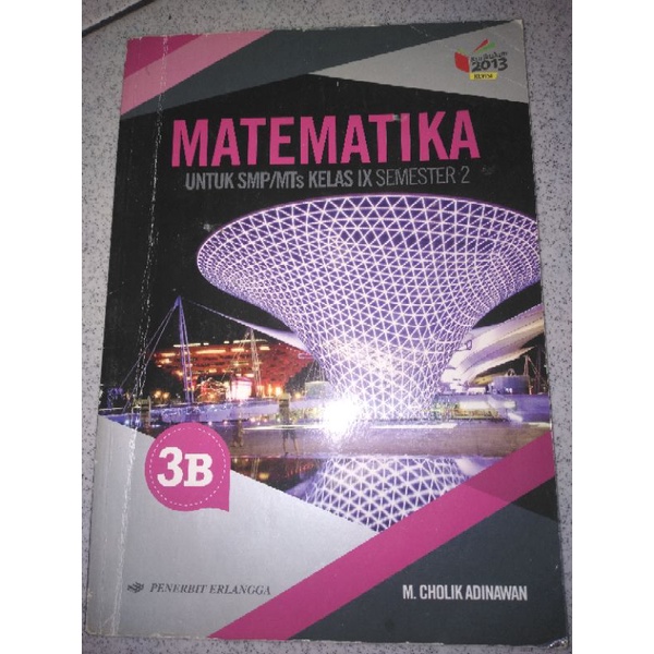 Matematika kelas 9 Erlangga 3B