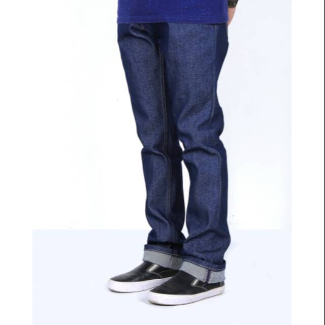 CELANA DENIM BLUE COBRA 15 OZ BELIEVE DENIM