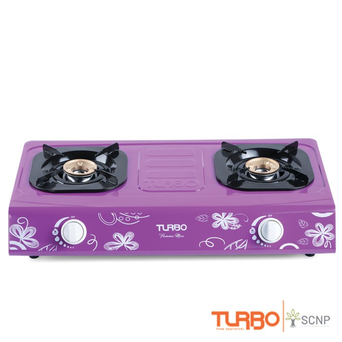 Turbo New Gas Stove | Kompor Gas 2 Tungku GS2077 | GS 2077 - Ungu