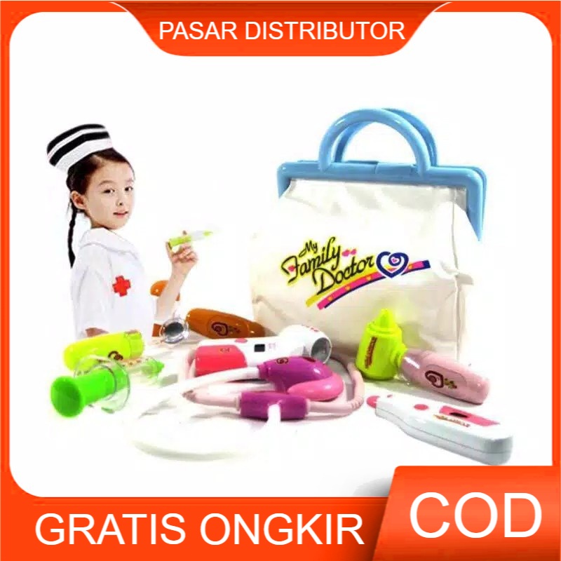 Mainan Anak MY FAMILY DOKTER - Mainan Edukasi Anak Dokter-Dokteran  - Mainan Anak