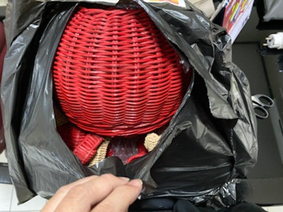 Rattan Kerbau Untuk Tempat Hampers, Birthday, Manyue, One Month