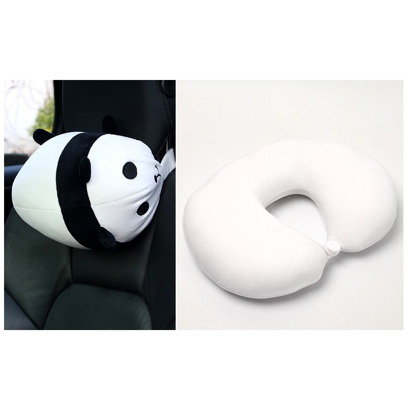 Bantal Kepala Bantal Leher 2 in 1 Transformation Head Rest