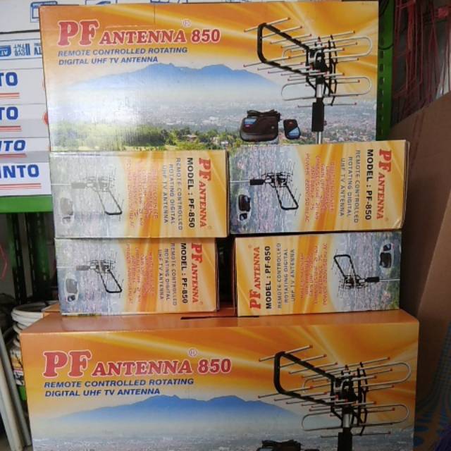 Jual Antena TV Outdoor dengan Remote + Booster dan + Kabel antena pf 850 -  Jakarta Barat - hpy id | Tokopedia