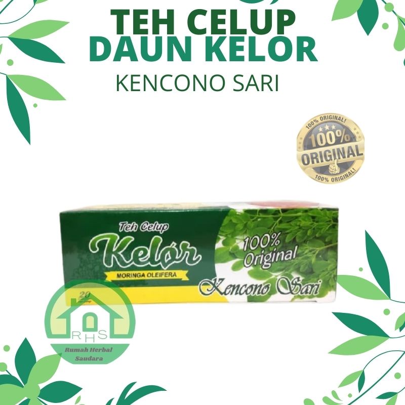 

OBAT HERBAL ALAMI ASLI ORIGINAL Teh celup daun kelor bermanfaat teh celub kencono sari