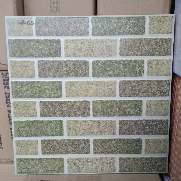 Keramik lantai KIA 30x30 terracota green