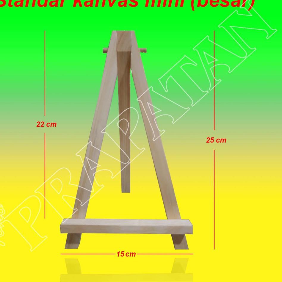 

Best Seller.. Standar Kanvas Mini / Easel Kanvas Mini (besar)