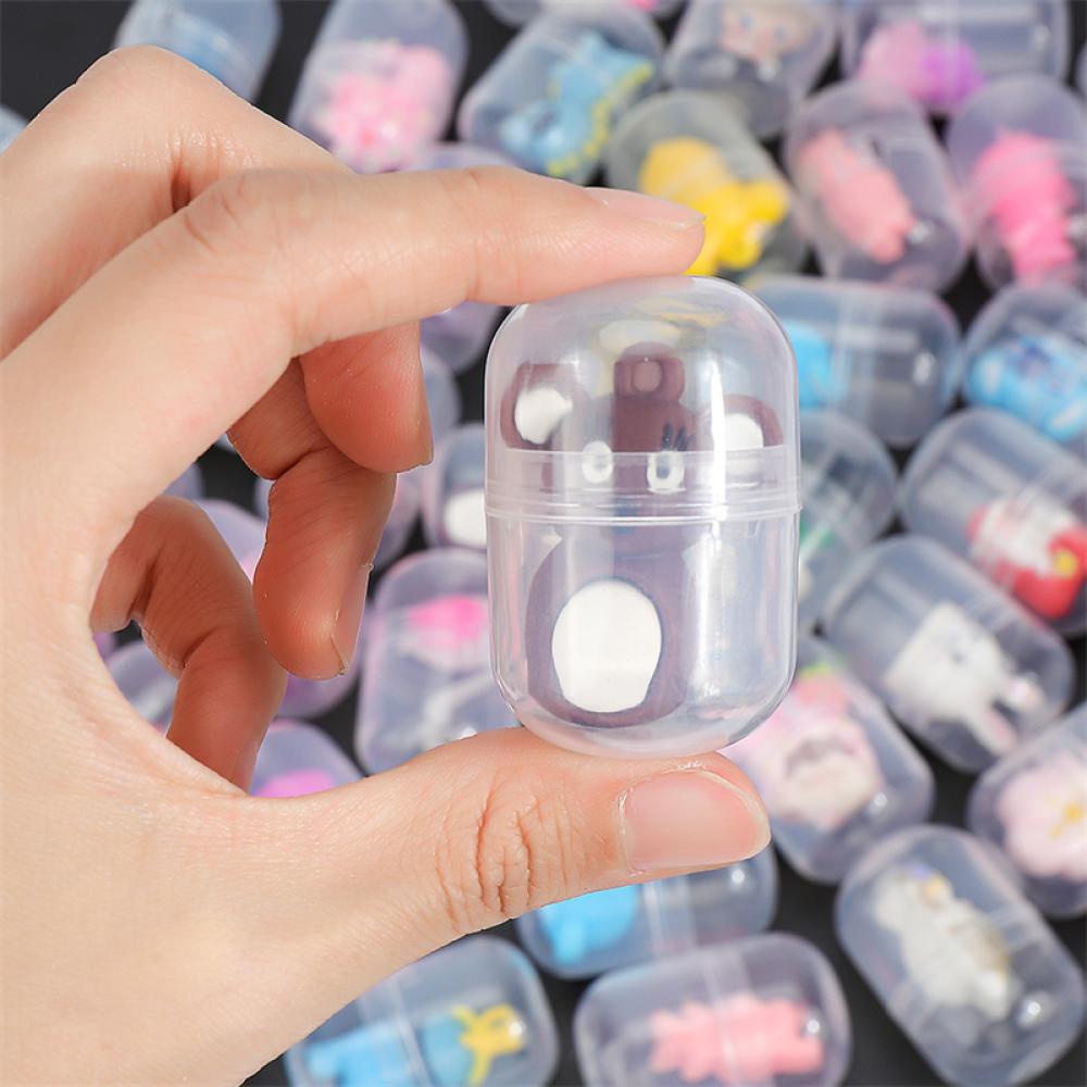 Timekey 10pcs Kapsul Fingurine 32mm Motif Kartun Anime Lucu Untuk Mainanhadiah T6V9