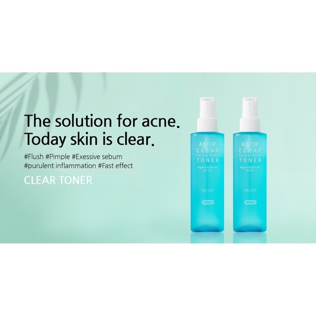 (PRELOVED) A.STOP CLEAR FACE & BODY TONER