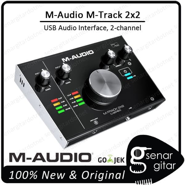 Termurah M-Audio M-Track 2x2 C-Series M Track M Audio 22 USB Audio Interface