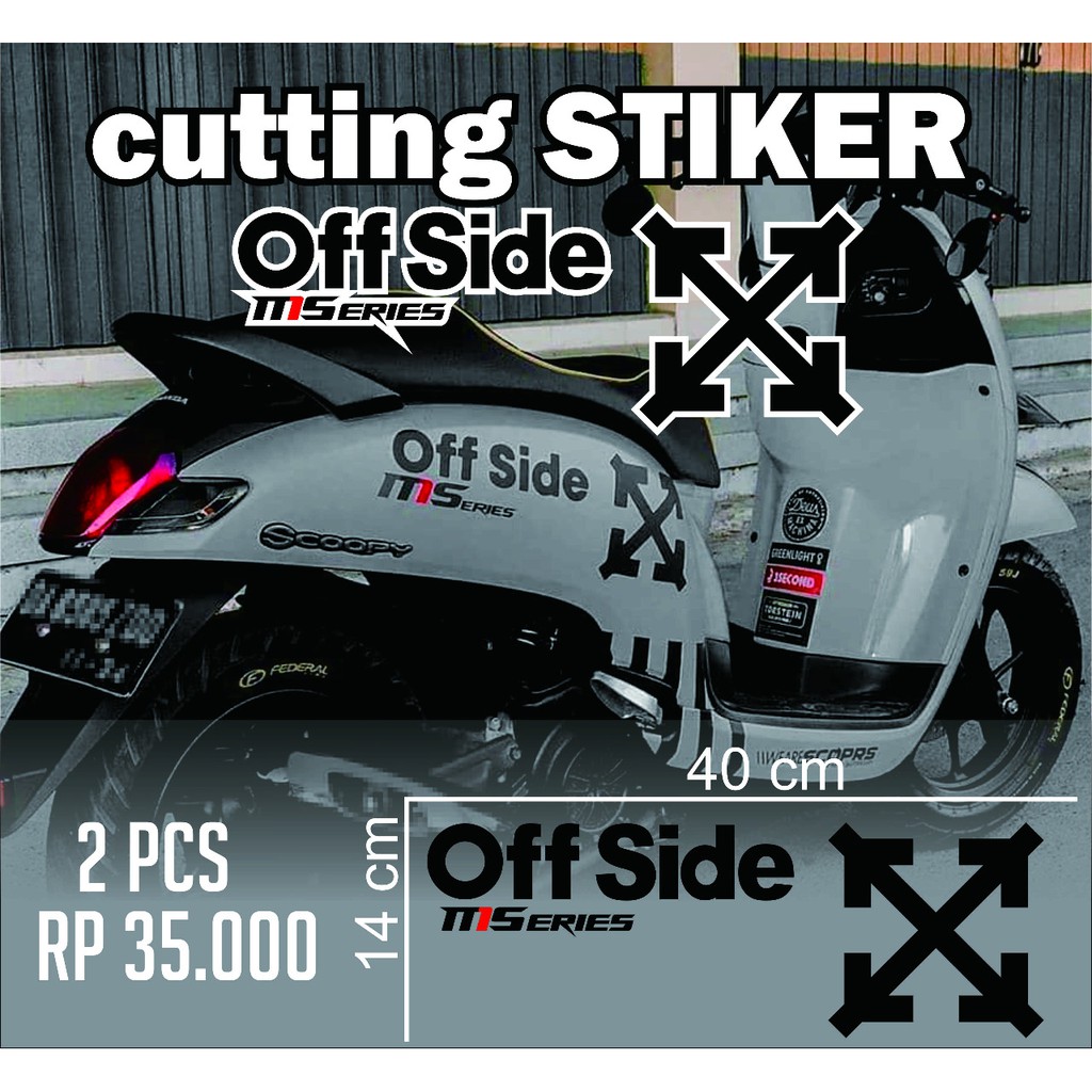 

cutting stiker offside mseries