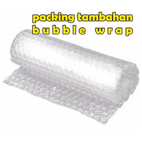 

Tambahan Packing Bubble Wrap JIKA BARANG TIDAK MAU RUSAK SAAT PENGIRIMAN