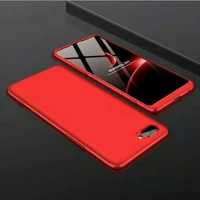 CASING ORIGINAL OPPO A3S 360 GKK FULL PROTECTION ULTRA MATTE HARD CASE BACK COVER