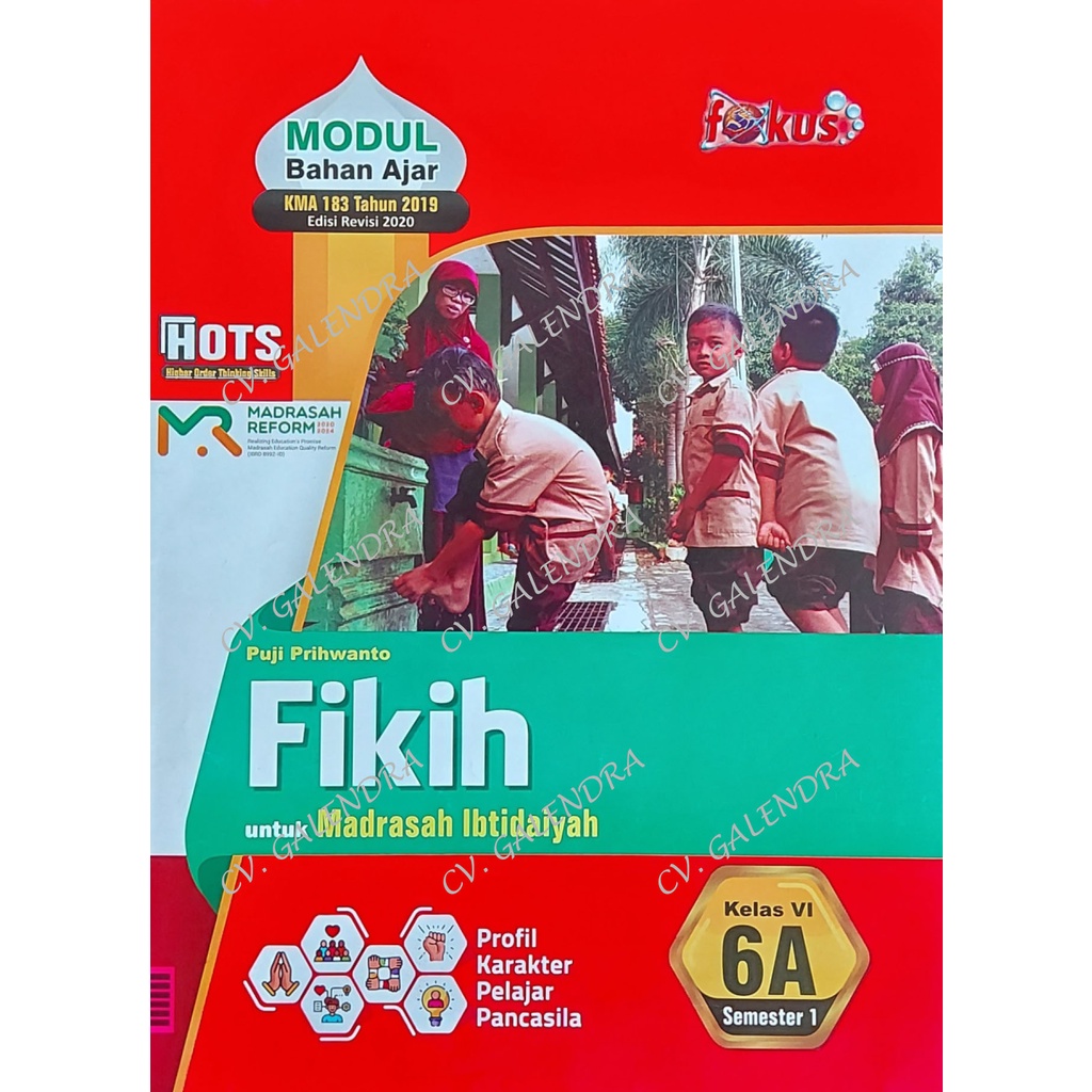 Lks Fokus Fikih MI/SDI Kelas 6 Semester 1