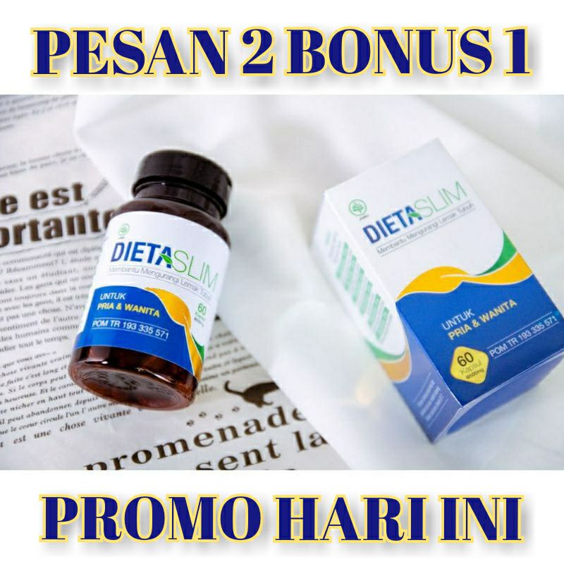 DIJAMIN ASLI DIETA SLIM HERBAL PELANGSING BADAN TERBAIK DI DUNIA