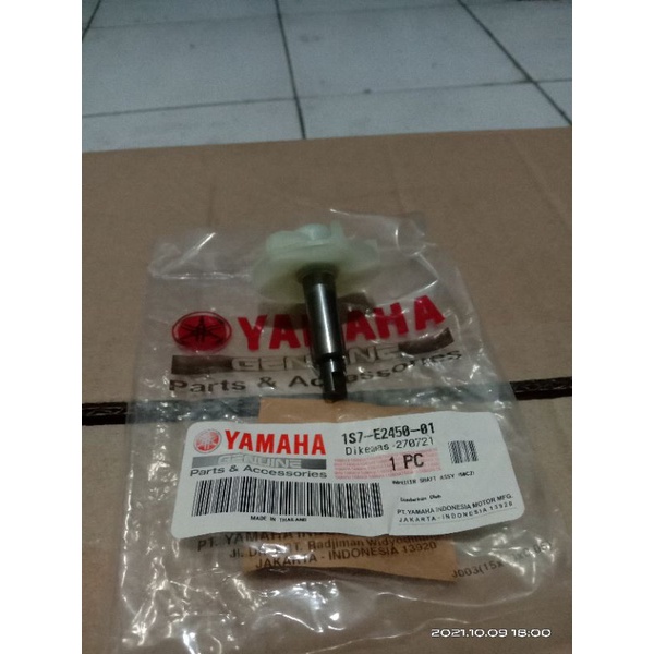 IMPELLER KIPAS  AS WATER PUMP, AS POMPA AIR RADIATOR ,VIXION lama,Jupiter MX ORI YAMAHA