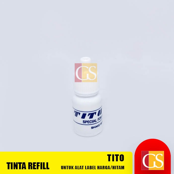 

REFILL TINTA TITO LABEL HARGA HITAM