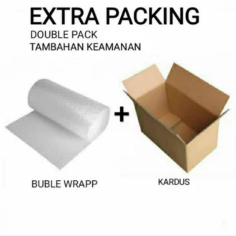 

EXTRA PACKING BUBBLE WRAP & DUS