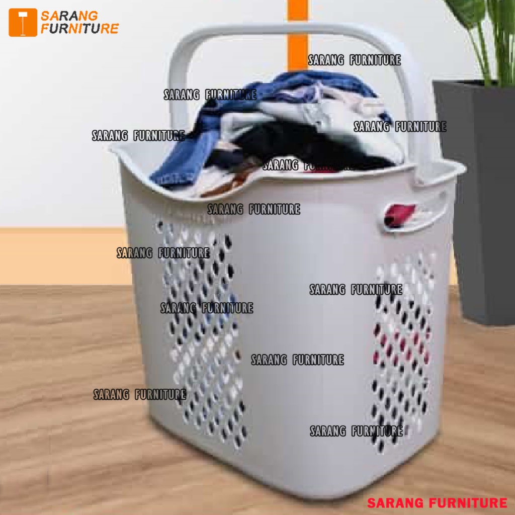 TABITHA Laundry Basket Rak Keranjang Baju Kotor MPTL TABITHA Murah Original Keranjang Baju Serbaguna Minimalis