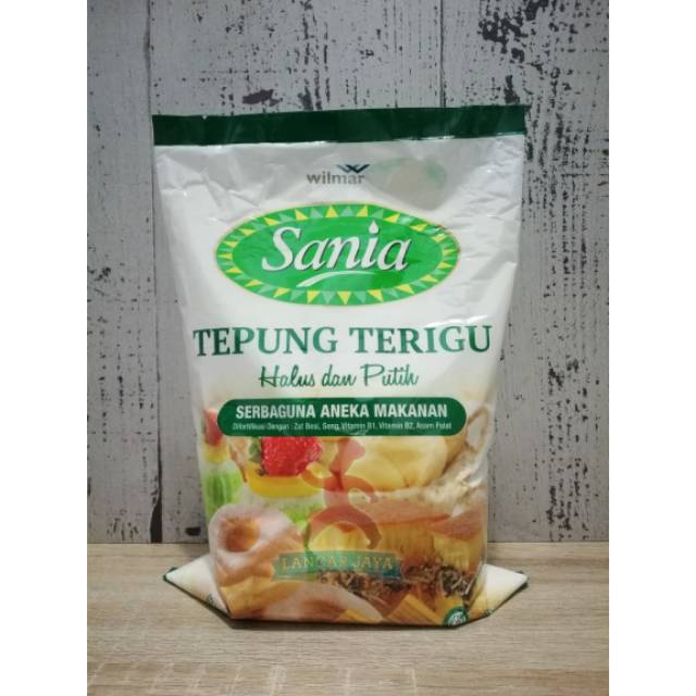 

Tepung Terigu Serbaguna Sania Green Kemasan 1kg