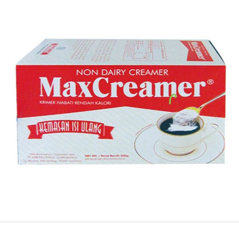 

Maxcreamer Kemasan Isi Ulang 500 Gram