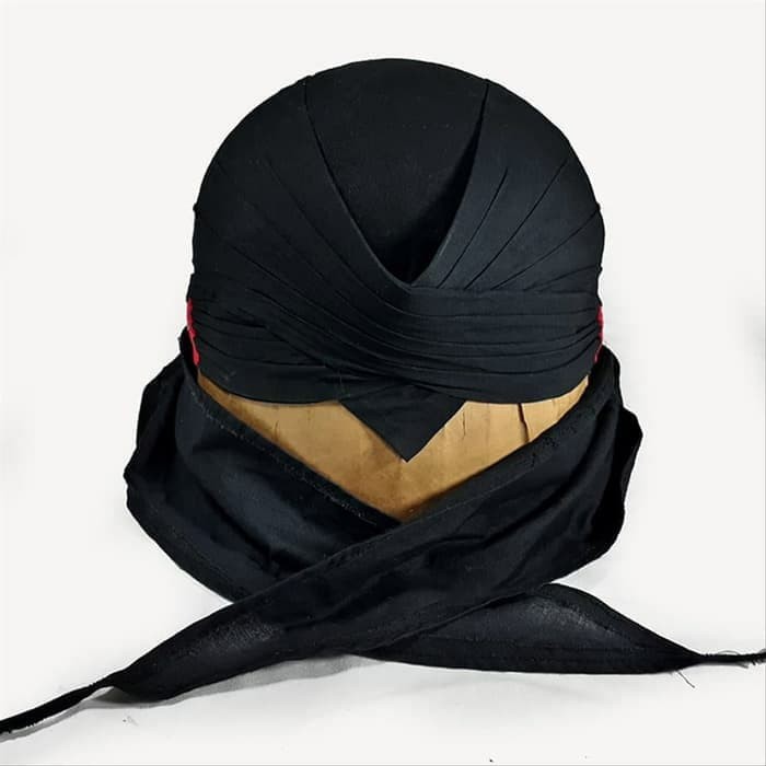 BLANGKON SUNAN KALIJAGA HITAM POLOS SLIWIR LIPAT