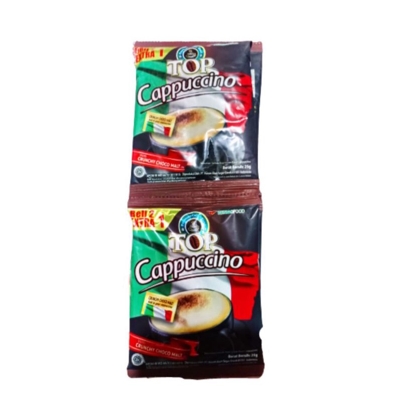 

Top kopi capuccino renteng isi 15 sachet