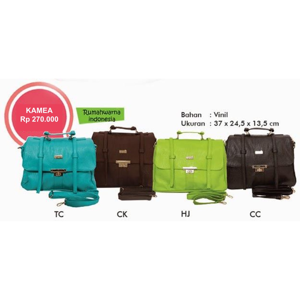 Tas Selempang Rumah Warna Kamea
