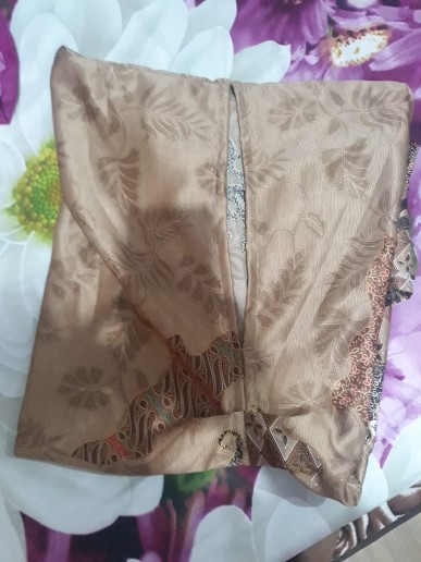 Vn992 - Dress Batik Kaftan Batik Kantor Wanita Kaftan Murah Lebaran Hari Raya