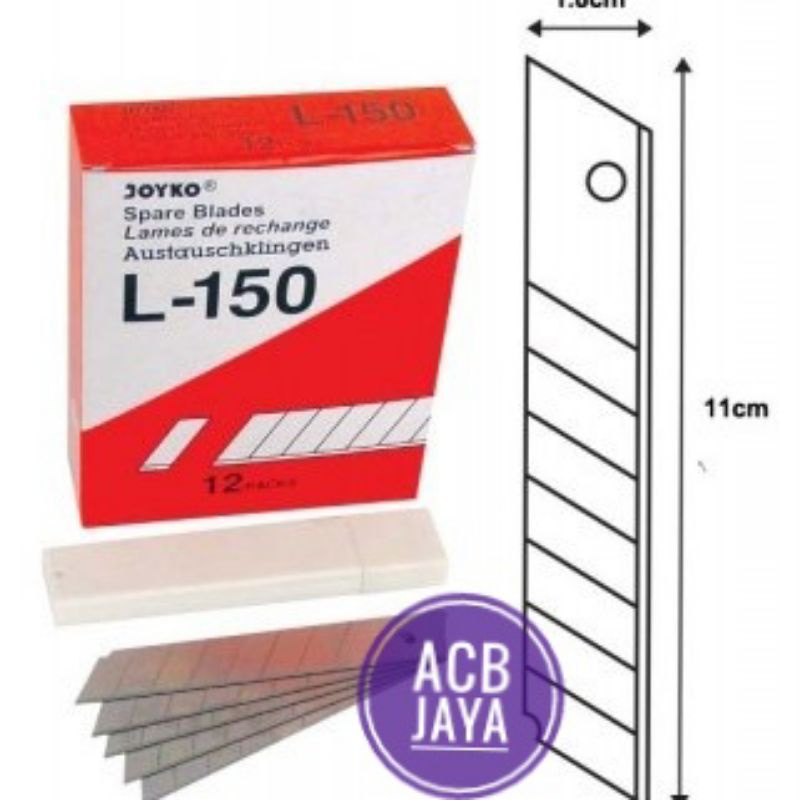 

Isi Cutter Joyko Besar / refill cutter joyko L 150