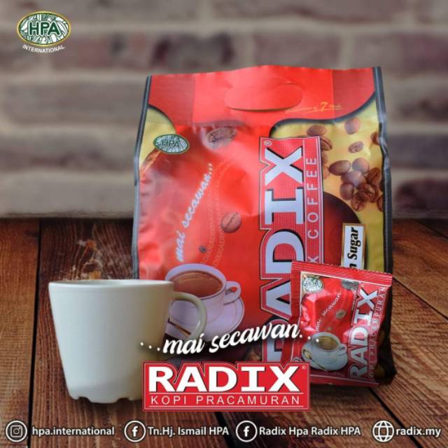

RADIX ORIGINAL ASLI MALAYSIA isi 32 Sachet