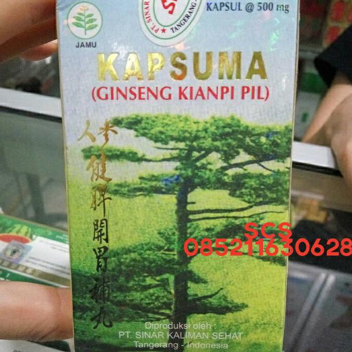 Kapsuma (Ginseng Kianpi Pil)